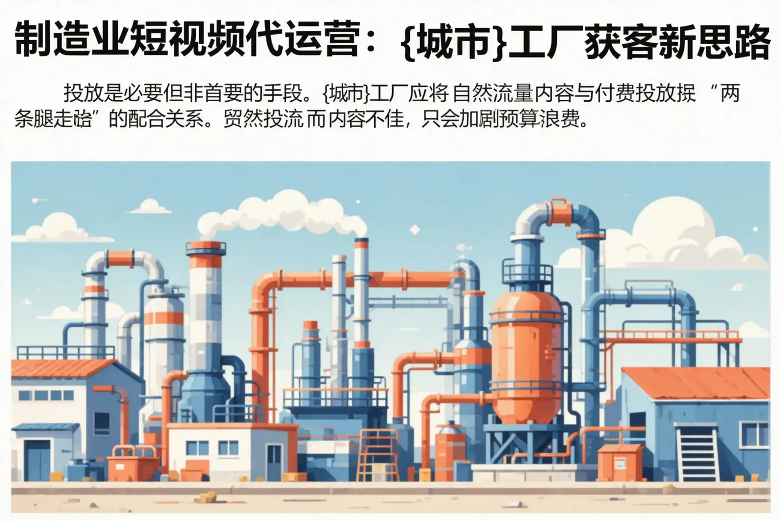 制造业短视频代运营：衡阳县工厂获客新思路